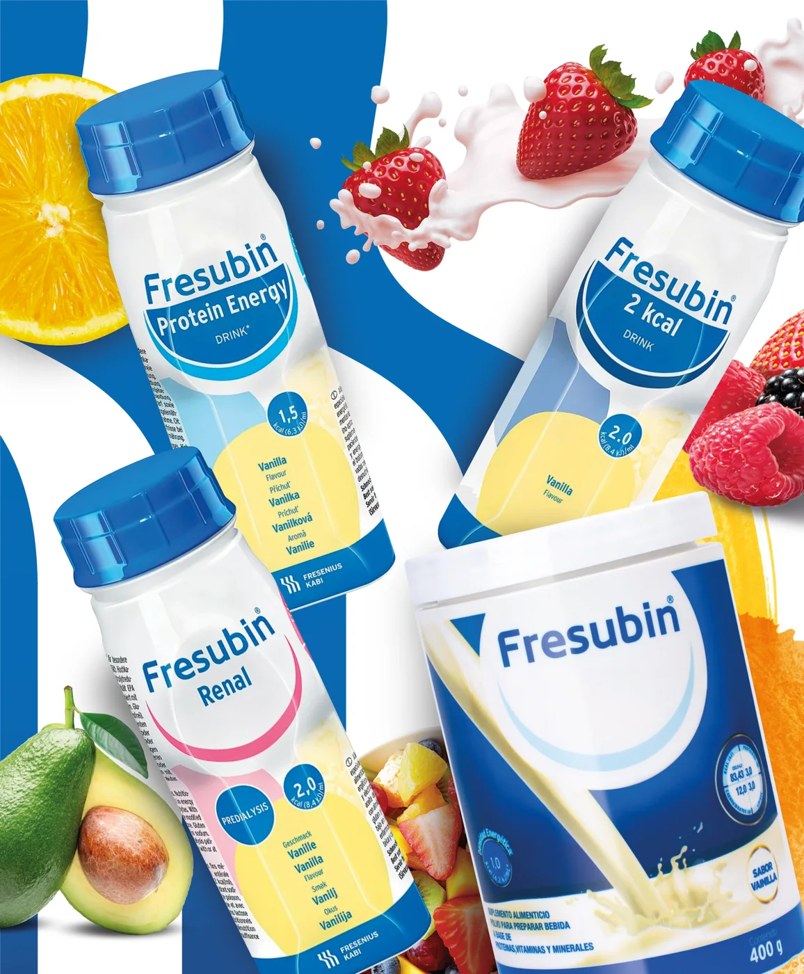 Productos de nutrición clínica de Fresenius Kabi